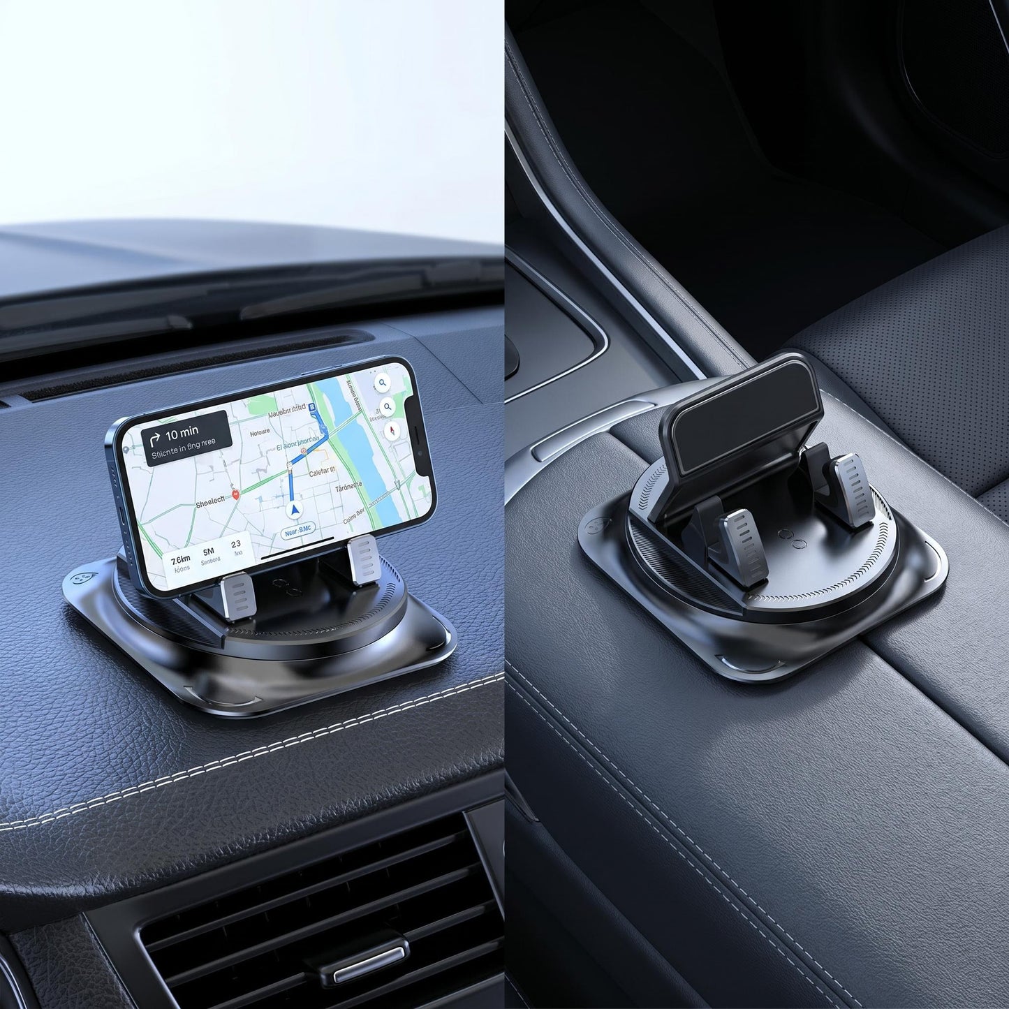 🚗📱Pevný držák na mobil do auta s protiskluzovou úpravou