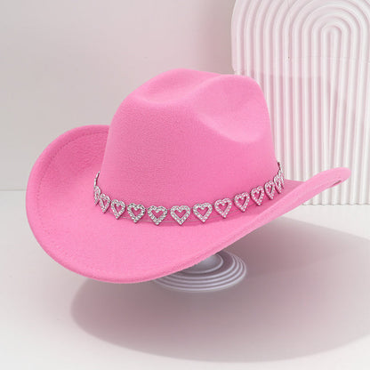 🤠 Kovbojský klobouk se srdíčky – western chic styl!