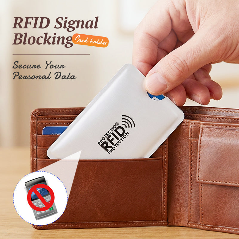 🔐✨ Chraňte své karty před krádeží dat! RFID blokující obaly do peněženky 💳