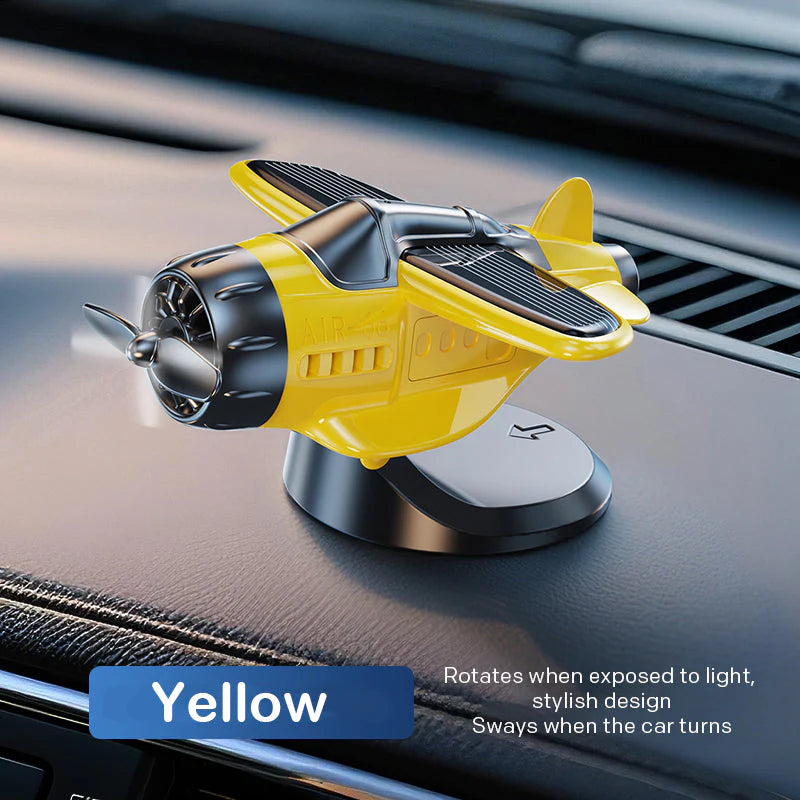 🛩️✨Autodekorace ve tvaru letadla napájené sluneční energií