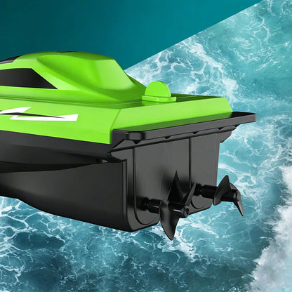 ✨ Rychlý člun se dvěma motory a dálkovým ovládáním,🚤 skvělý dárek pro děti