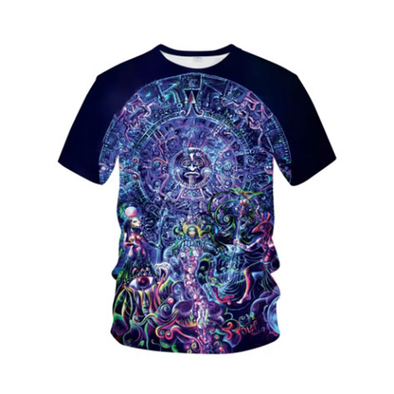 👕 Pánské tričko s výrazným kmenovým potiskem – pohodlí & streetwear styl 🐺