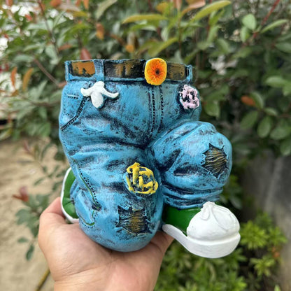🌷Kreativní 3D květináč ve tvaru džín