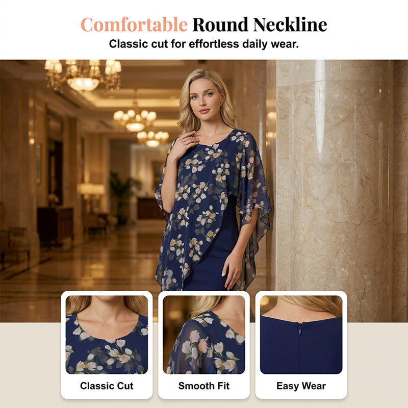 👗 NYNÍ SLEVA 50 %!🌸 Elegantní květinová dvoudílná sada – halenka a šaty – šik boho letní outfit ✨