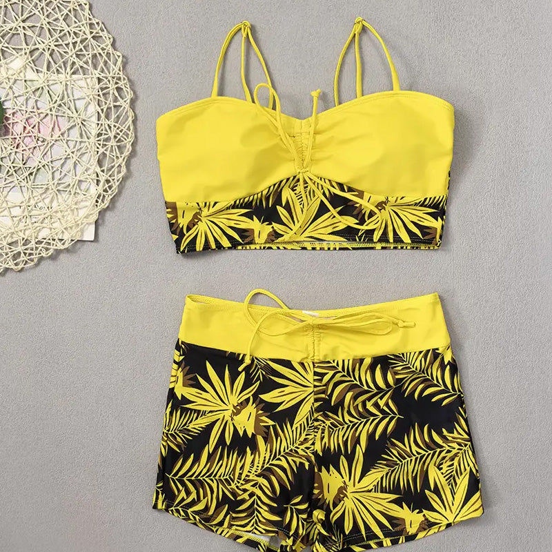 🏖️2026 Nový design👙✨Dvoudílné dámské plavky s potiskem