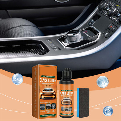 🚗✨ Sada na obnovu plastových dílů v autě – černý lesk a dlouhodobá ochrana!
