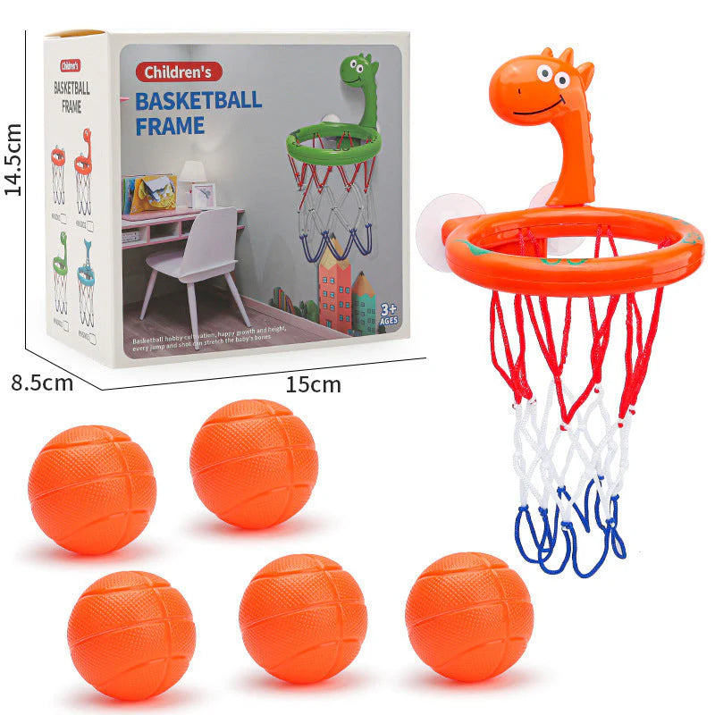 Koš na basketbal do dětské koupelny