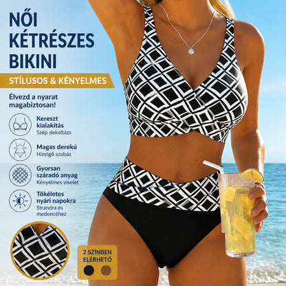 🩱 Dvoudílné dámské bikiny s vysokým pasem