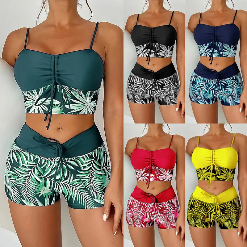 🏖️2026 Nový design👙✨Dvoudílné dámské plavky s potiskem