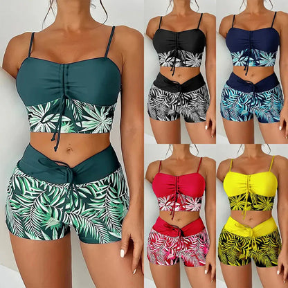 🏖️2026 Nový design👙✨Dvoudílné dámské plavky s potiskem