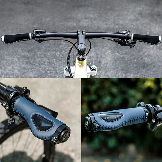 🚴 🖐️ Ergonomické rukojeti řídítek s opěrkou dlaní – křídlový design, dvojité zamykání a tlumící TPR ✨