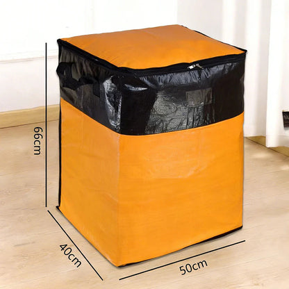 🧰Collapsible Storage & Moving Bag – Heavy‑duty PE, water‑resistant.