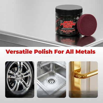 Všestranná pasta na leštění kovů