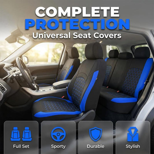 🚗Univerzální sada 9 kusů potahů na autosedačky pro modely s 5 sedadly🛡️