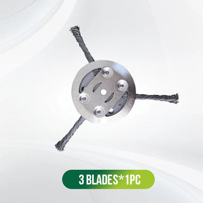 ✂️Vyměnitelná žací hlava pro sekačku / vyžínač – ocelová žací hlava pro sekání trávy 🌿✂️⚙️