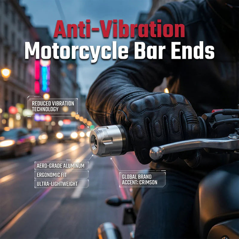 🛡️ Chraňte svůj řídítka – koncovky řídítek z hliníkové slitiny s CNC obráběním – platba při převzetí 🏍️