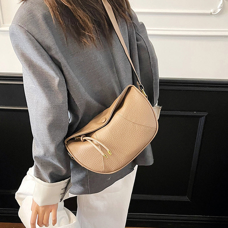 👜✨ Minimalistická crossbody kabelka Dumpling – styl a praktičnost v jednom