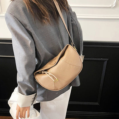 👜✨ Minimalistická crossbody kabelka Dumpling – styl a praktičnost v jednom