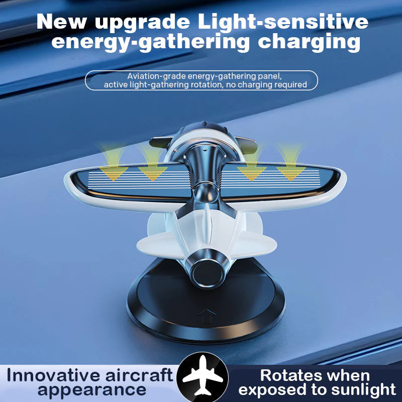 🛩️✨Autodekorace ve tvaru letadla napájené sluneční energií