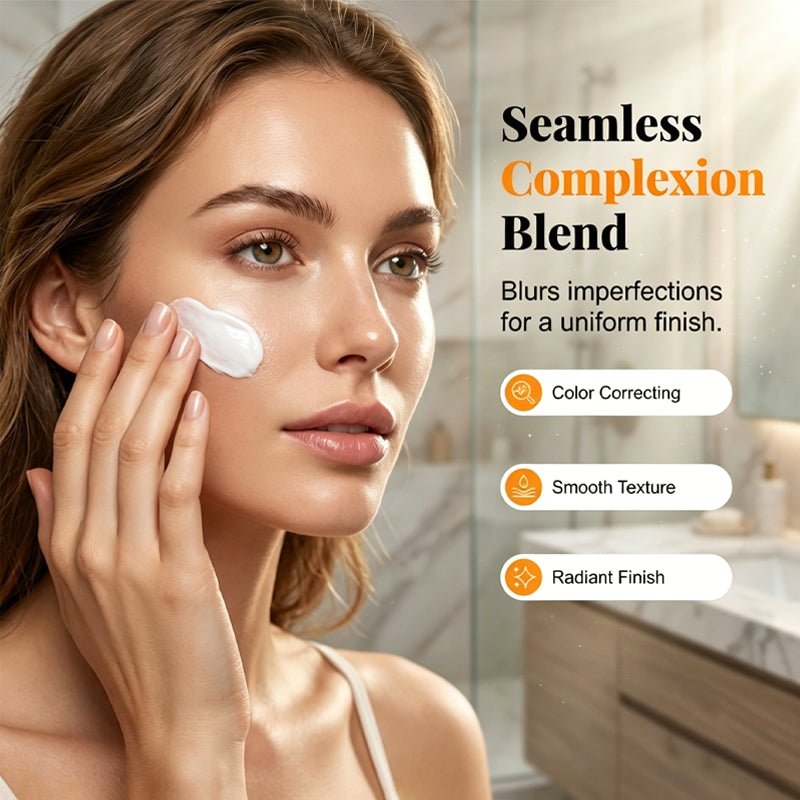 Barevný podklad pod make-up s ochranným faktorem SPF 50+