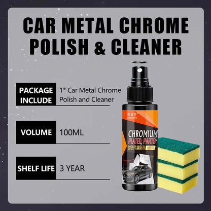 Přípravek na péči o auto pro kov a chrom – leštidlo a čisticí prostředek