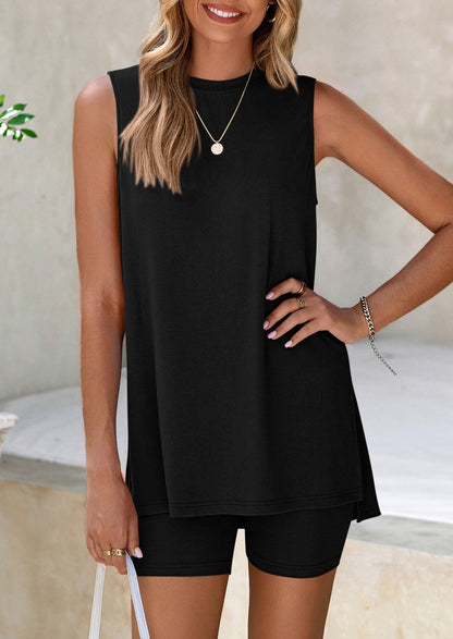 👗 Dámský 2-dílný letní set – Pohodlný a stylový look na dovolenou! ✨