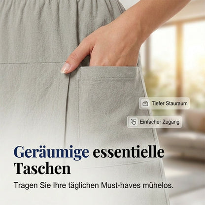 🌸✨ Zavinovací skort sukně s kapsami – elegance + pohodlí v jednom