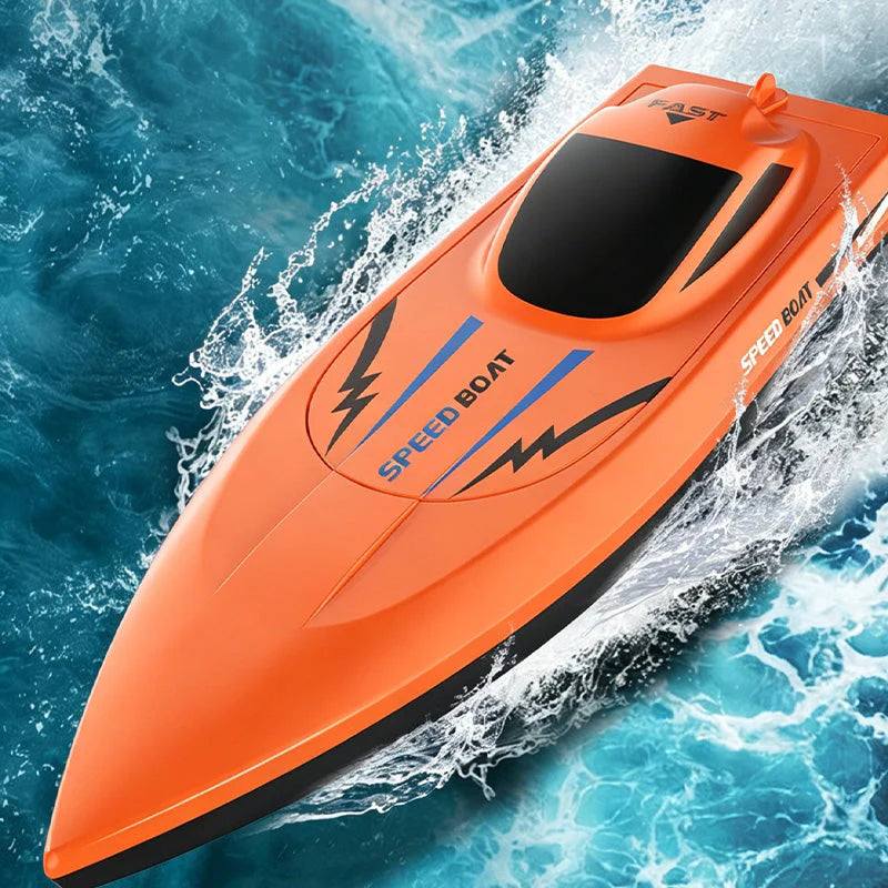 ✨ Rychlý člun se dvěma motory a dálkovým ovládáním,🚤 skvělý dárek pro děti