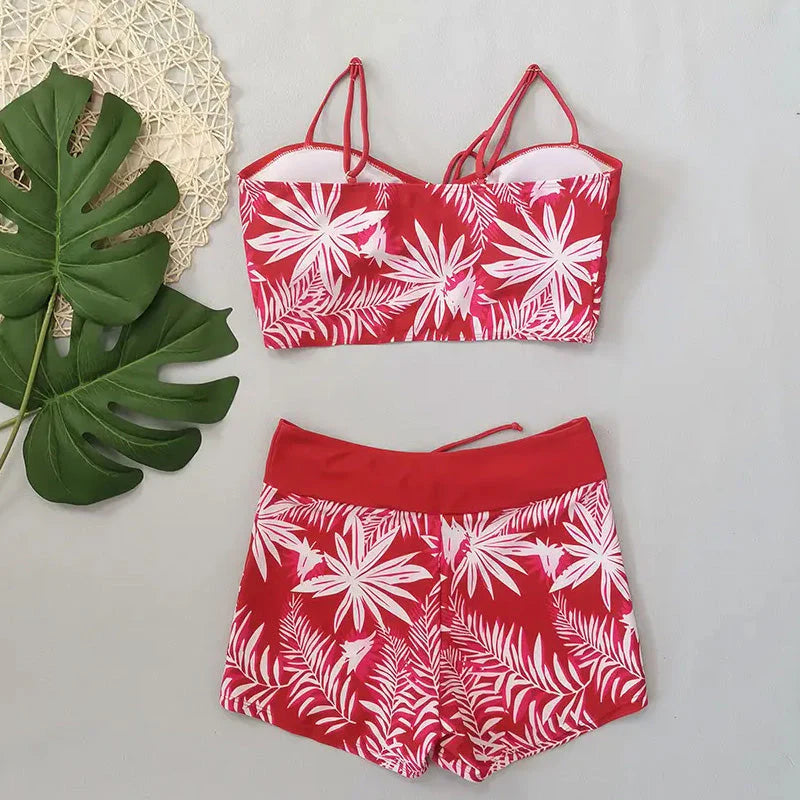 🏖️2026 Nový design👙✨Dvoudílné dámské plavky s potiskem