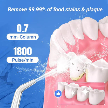 🦷 Přenosný ústní irigátor se zubní nití