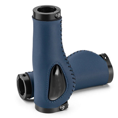 🚴 🖐️ Ergonomické rukojeti řídítek s opěrkou dlaní – křídlový design, dvojité zamykání a tlumící TPR ✨