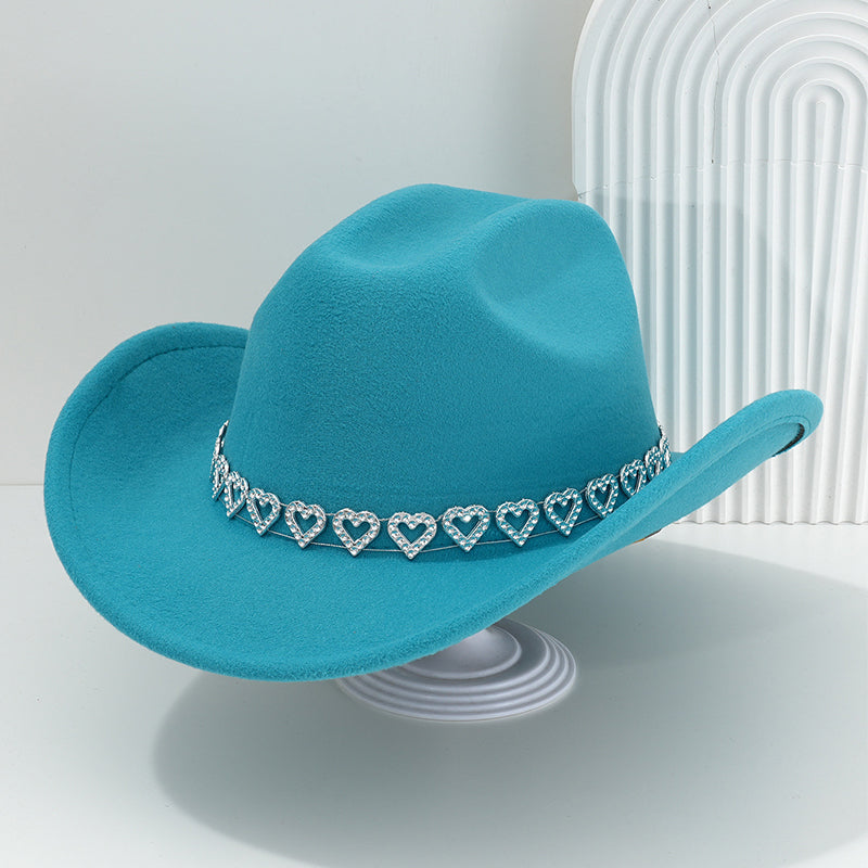 🤠 Kovbojský klobouk se srdíčky – western chic styl!