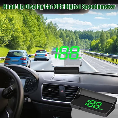 🚗Head-up displej – digitální tachometr s GPS pro automobily, nákladní vozy a motocykly