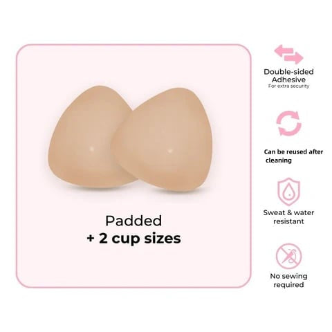 💃 Vložky do podprsenky pro sexy dekolt – pohodlné a opakovaně použitelné!
