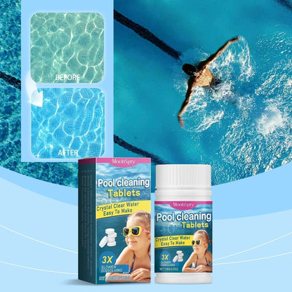 🏊‍♂️ Tablety na čištění bazénu pro křišťálově čistou vodu – nakapejte, rozpusťte, ponořte se! 🌊✨