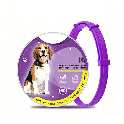 🐶 Uklidňující obojek pro mazlíčky – přírodní relaxace bez stresu! ✨