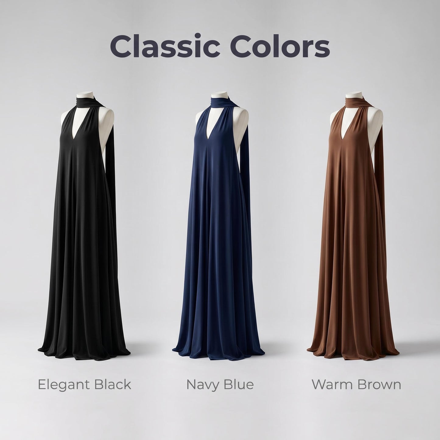 👗 Elegantní dlouhé šaty s rozparkem – dokonalý look pro zvláštní příležitosti! ✨