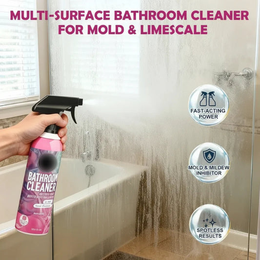 🛡️🦠 Čisticí prostředek na koupelnové povrchy proti plísním a vodnímu kameni 🛁✨