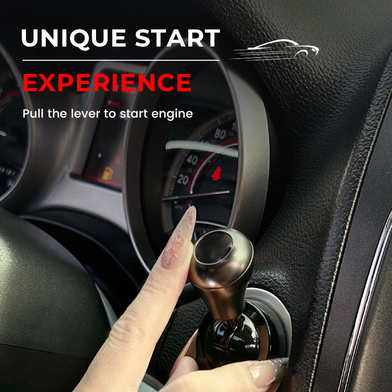 🚗 Stylová páčka start-stop místo tlačítka – sportovní pocit v autě ⚡