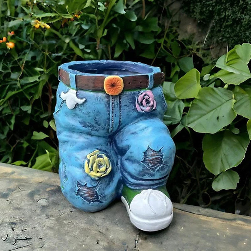 🌷Kreativní 3D květináč ve tvaru džín