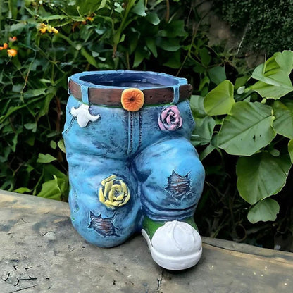 🌷Kreativní 3D květináč ve tvaru džín