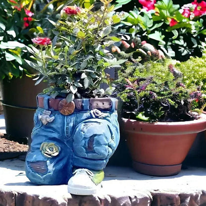 🌷Kreativní 3D květináč ve tvaru džín