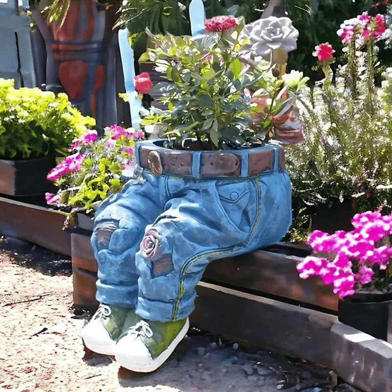 🌷Kreativní 3D květináč ve tvaru džín