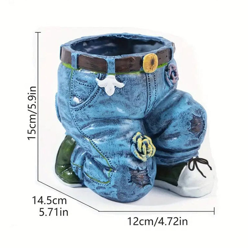 🌷Kreativní 3D květináč ve tvaru džín