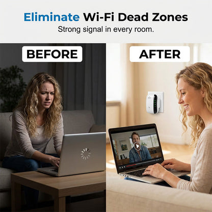 Wi-Fi opakovač a zesilovač signálu s rychlostí 300 Mb/s